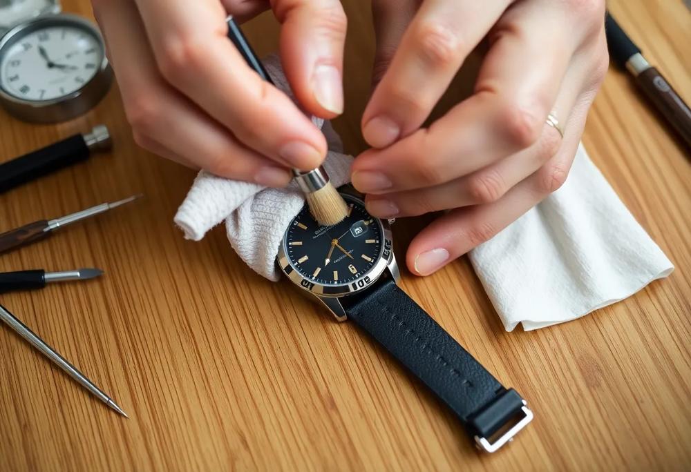 watch cleaning